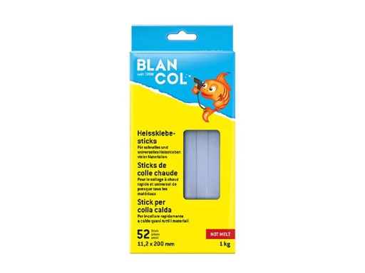 [90056733 1033443] Blancol Klebestick-Set Hot Melt 26 Stück, Transparent