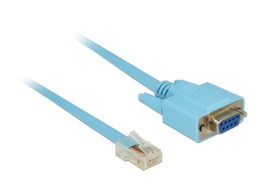[90057097 819965] Delock Konsolenkabel RS-232 DB9 - RJ-45 Cisco kompatibel 1m