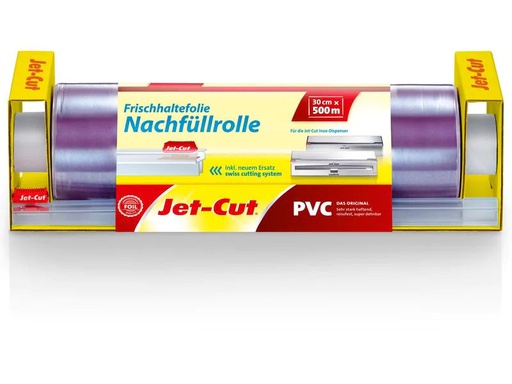 [90057134 848799] Jet-Cut Frischhaltefolie 30 cm Nachfüllrolle zu Edelstahldispenser