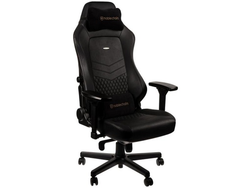 [90057238 797058] noblechairs Gaming-Stuhl HERO Echtleder Schwarz