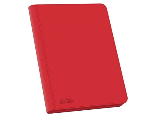 [90057330 960301] Ultimate Guard Karten-Portfolio ZipFolio XenoSkin 18-Pocket, rot