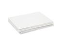 Creativ Company Moosgummi-Set Schaumstoffplatten A4 10 Stück, Weiss