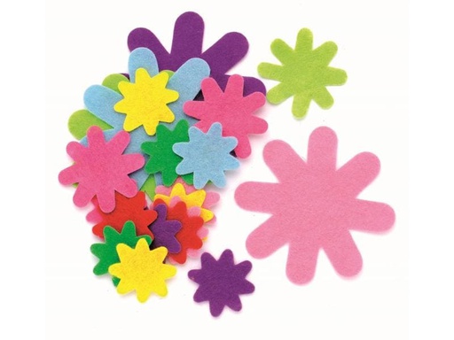 [90057335 641050] Glorex Bastelfilz Blumen