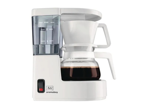 [90005713 471761] Melitta Filterkaffeemaschine Aromaboy Weiss