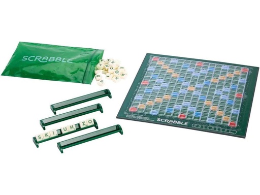 [90057371 242520] Mattel Spiele Familienspiel Scrabble Kompakt
