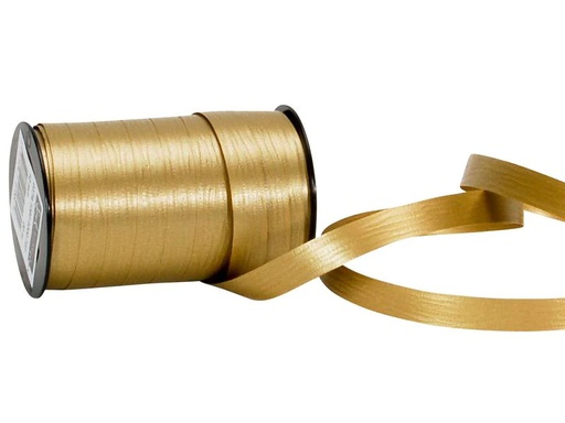 [90057548 1122401] Spyk Geschenkband Poly Matt 10 mm x 20 m, Gold
