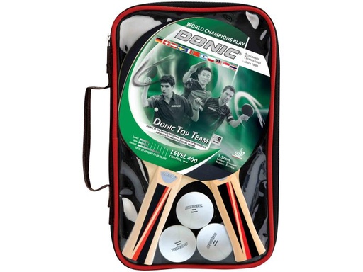 [90057636 488080] DONIC Schildkröt Tischtennis Set Top Team 400
