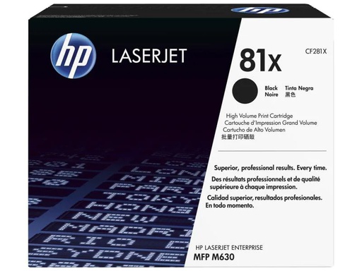 [90057680 349741] HP Toner Nr. 81X (CF281X) Black