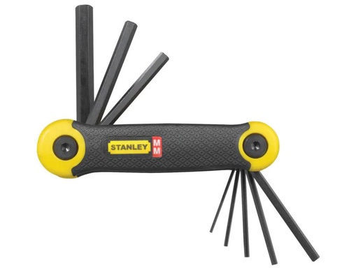 [90057792 333887] Stanley Stiftschlüssel-Set Innensechskant 1.5-8 mm