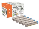 Peach Tonerset OKI 4332 Series 2x Black, 1x Cyan, Magenta, Yellow