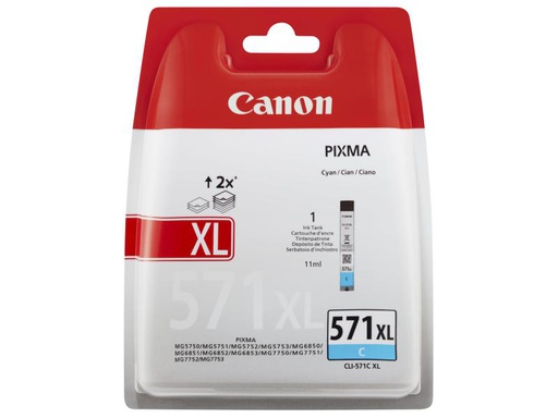 [90058011 368617] Canon Tinte CLI-571C XL Cyan