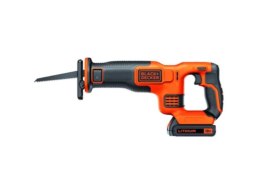 [90058082 468762] BLACK+DECKER Akku-Säbelsäge BDCR18 Kit 18 V