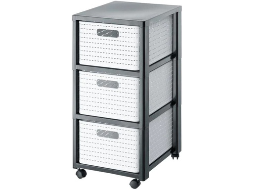 [90005793 1125082] Rotho Schubladenbox Tower Country A4 Weiss