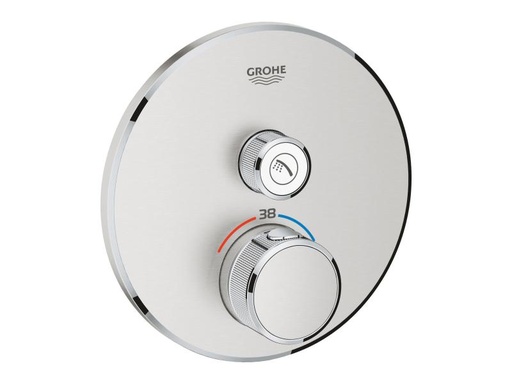 [90058271 903419] GROHE Duscharmatur Grohtherm SmartControl 43 mm, Supersteel