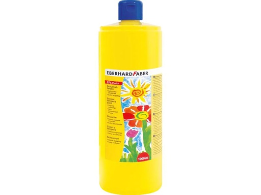 [90058386 1102083] Eberhard Faber Temperafarben Efacolor, 1000 ml, Kadmiumgelb