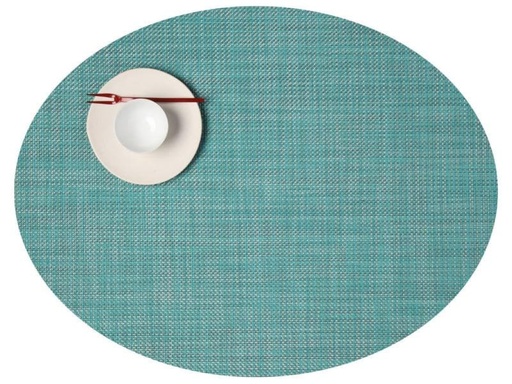 [90058417 1089980] Chilewich Tischset Mini Basketweave 36 cm x 49 cm, Türkis