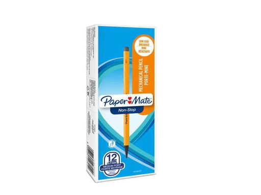 [90058437 892922] Paper Mate Minenbleistift Non-Stop HB, 0.7 mm, Gelb
