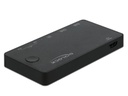 Delock KVM Switch 2 Port HDMI/USB-C 4K/60Hz