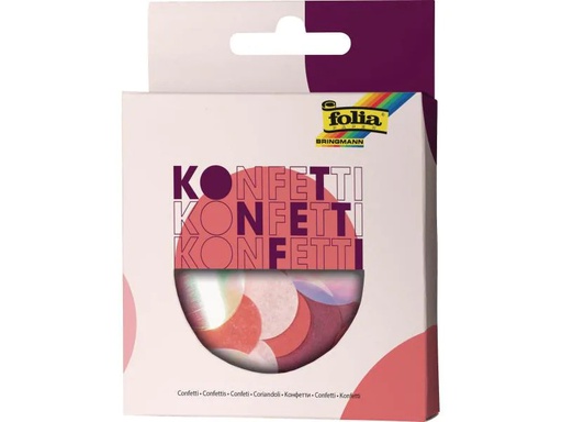 [90058905 1043929] Folia Streudeko 15 g Konfetti, Pink Party