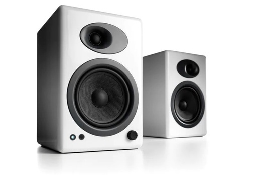 [90058935 426430] audioengine Regallautsprecher Paar A5+ Weiss