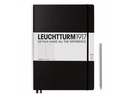 Leuchtturm Notizbuch Master Slim  A4, Liniert, Schwarz