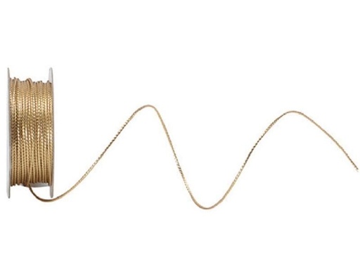 [90059181 1122573] Spyk Kordelband Lurexa-Kordel 1 mm x 7 m, Gold