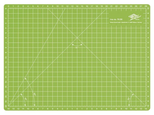 [90059243 852510] WEDO Schneidematte A4 Comfortline 30 cm x 22 cm