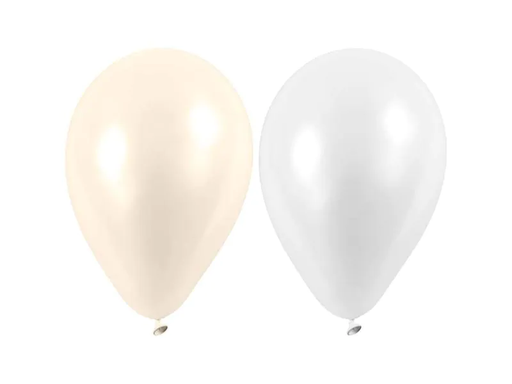 [90059320 755373] Creativ Company Luftballon Perlmutt Beige/Weiss