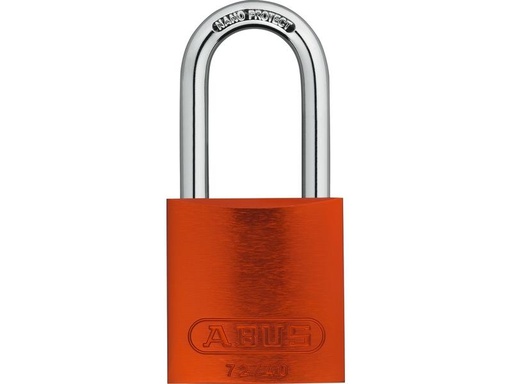 [90059397 1169269] Abus Vorhängeschloss 72/40HB40 Orange Aluminium