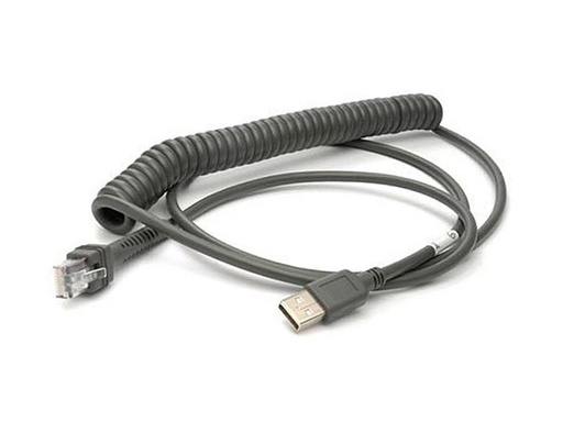 [90059405 1106055] Datalogic Anschlusskabel 90A052066 USB-A, Coiled, 5 m