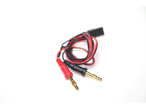 [90059595 277588] EP Ladekabel 4 mm Bananenstecker zu JR-Buchse
