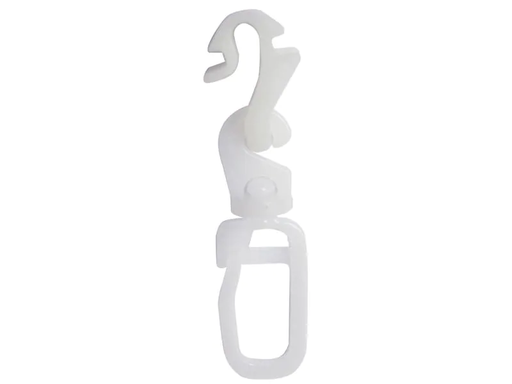 [90059751 1156003] Gardinia Ösengleiter Click in + out, Weiss, 20 Stück