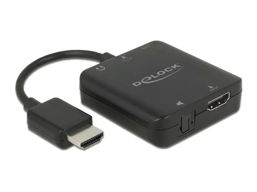 [90059786 1196937] Delock Audio Extraktor HDMI 4K 60 Hz kompakt