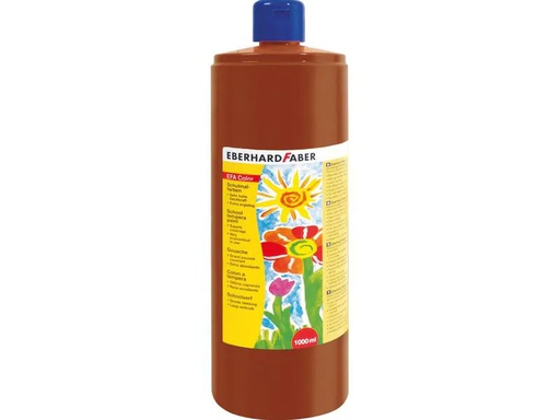 [90059938 1102093] Eberhard Faber Temperafarben Efacolor, 1000 ml, Venezianischrot