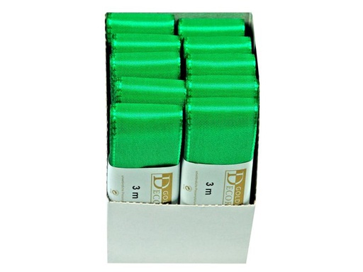 [90005976 641008] GOLDINA Textilband 40 mm x 3 m, Grün, 1 Stück