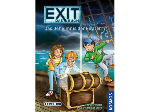[90060110 1038165] Kosmos EXIT Kids: Das Buch – Das Geheimnis der Piraten