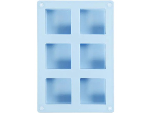 [90060114 1140252] Creativ Company Giessform Quadrat 5 x 5 x 2.5 cm, Silikon