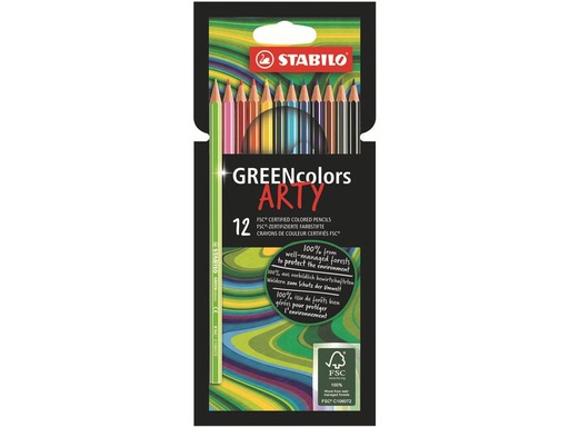 [90060469 1103441] STABILO Farbstifte Greencolors Arty 12 Stück