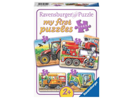 [90060500 640793] Ravensburger Kleinkinder Puzzle Bei der Arbeit