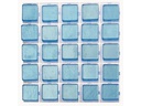 Glorex Selbstklebendes Mosaik Poly-Mosaic 5 mm Hellblau