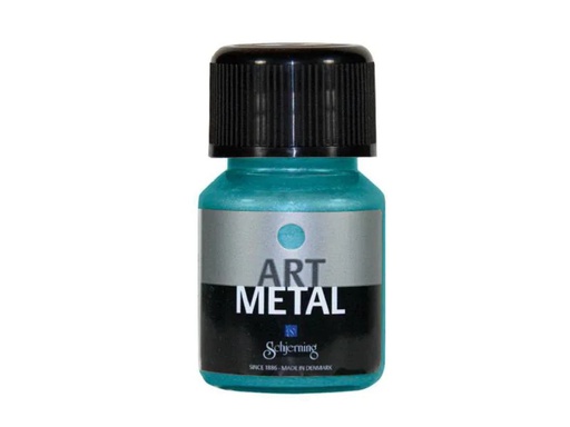 [90060568 1047375] Schjerning Metallic-Farbe Art Metal 30 ml, Cosmic Türkis