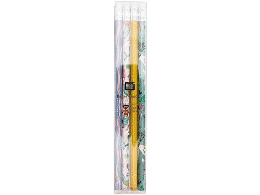[90060645 1167155] Rico Design Bleistift Meerjungfrau 4 Stück, Schwarz