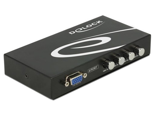 [90060702 561753] Delock VGA-Switchbox 4 Port ohne Audio