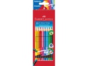 Faber-Castell Farbstifte Colour Grip radierbar 10er Kartonetui