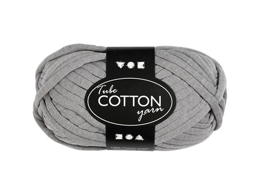 [90061133 883607] Creativ Company Schlauchgarn 100 g Grau