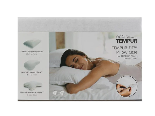 [90061239 1091243] Tempur Kopfkissenbezug Sonata Weiss