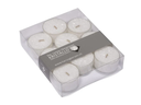 Herzog Kerzen AG Teelichter Kristallo Ø 4 cm 9 Stück, Weiss