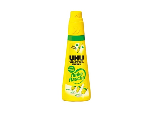 [90061379 415969] UHU Klebestift «flinke flasche» ReNature 100 g, Transparent
