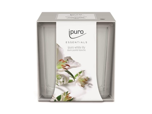 [90061445 1159386] ipuro Duftkerze White Lily 125 g