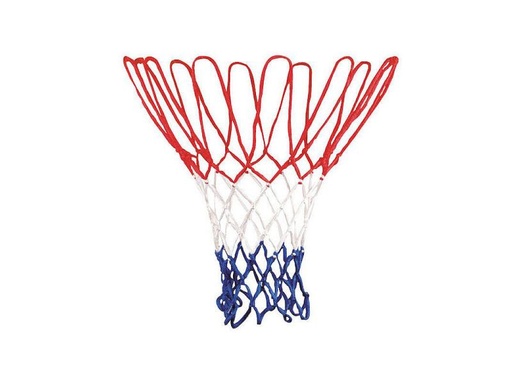 [90061451 279849] Hudora Basketballnetz Rot, Weiss, Blau